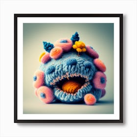 Microscopic Creature Art Print