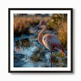 Flamingo 48 Art Print