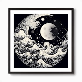 Great Wave 44 Art Print