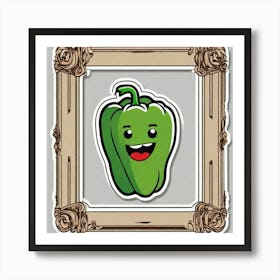 Green Pepper 2 Art Print