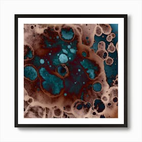 Abstract Alcohol Ink Metamorphosis 2 Art Print