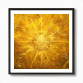 Solar Plexus Chakra (Manipura) 3 Art Print