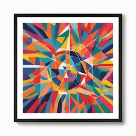 'Sunburst' 2 Art Print