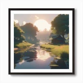 Ocarina Of Time 3 Art Print