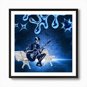 Singing the Blues  Art Print