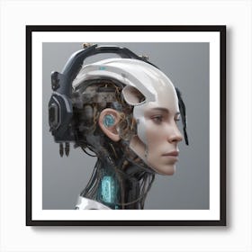 Cyborg Art Print