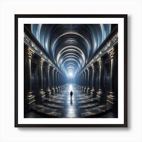 Hall Of Mirrors Art Print