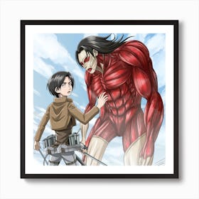 Attack On Titan 3 Art Print