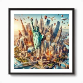 World 4 Art Print