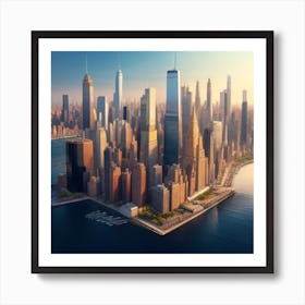 New York City Skyline Art Print