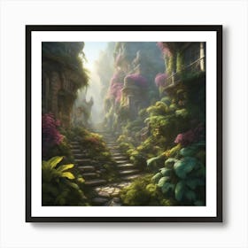 Fantasy Painting, Fantasy Painting, Fantasy Painting Art Print