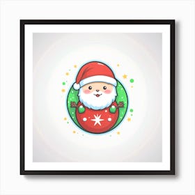 Santa Claus 1 Art Print