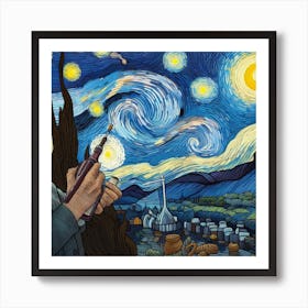 Starry Night 4 Art Print