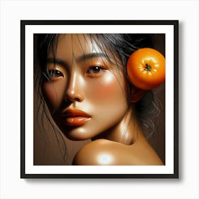 Portrait Artwork 123 Art Print