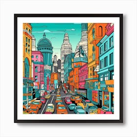 New York City Street Art Print