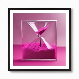 Hourglass Stock Videos & Royalty-Free Footage Art Print