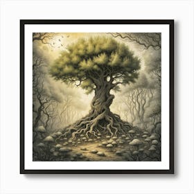 Olive tree Art Print