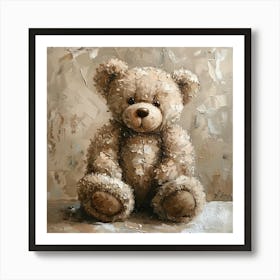 Teddy Bear Art Print