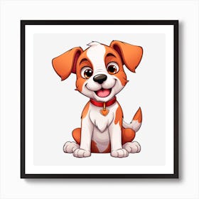 Cute Puppy Art Print