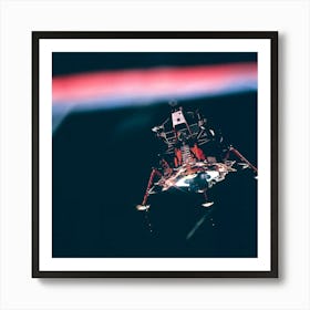 Onboard Apollo 11, Eagle Prior To Descent To The Moon Art Print