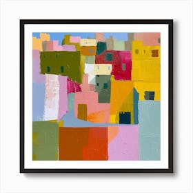 Abstract Travel Collection Fez Morocco 1 Art Print