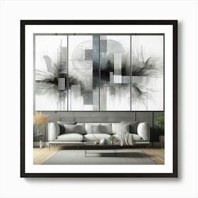 Abstract Canvas Art 1 Art Print