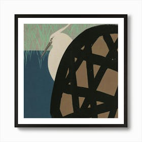 Heron Art Print