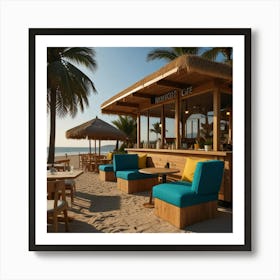 Beach Bar Art Print