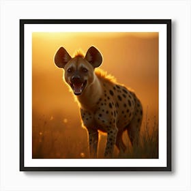 Hyena Art Print