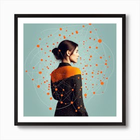 You Can T Connect The Dots Looking Forward; You Can Only Connect Them Looking Backwards Art Print