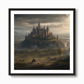 675026 Elden Ring Landscape, Castle, Epic, 8k, Realistic, Xl 1024 V1 0 2 Art Print