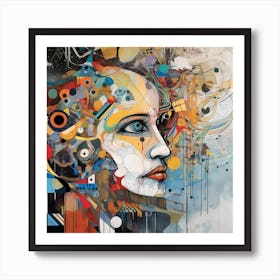 Abstract Painting 4 Art Print