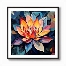 Lotus Flower 31 Art Print