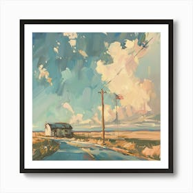 A Usa Oil Painting Illustration 1720438426 1 Poster