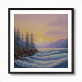 Sunset Art Print