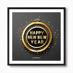 Happy New Year 83 Art Print