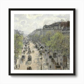 Paris Street 1 Art Print