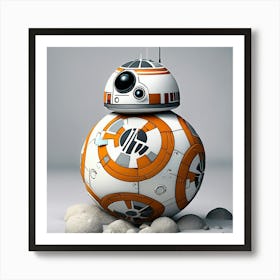 Bb-8 robot 1 Art Print