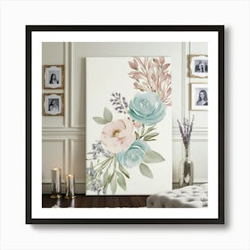 Leonardo Phoenix A Serene And Inviting Bedroom Scene Featuring 1 (1) Art Print