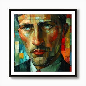 Portrait Of A Man 12 Art Print