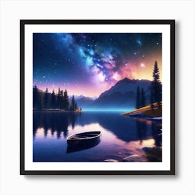 Milky Way 1 Art Print