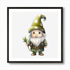 Gnome 24 Art Print