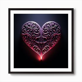 Love Neon (17) Art Print