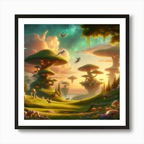 Fairy Land 1 Art Print