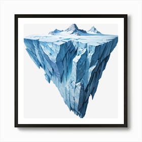 Iceberg 3 Art Print