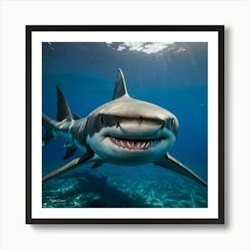 Great White Shark 2 Art Print