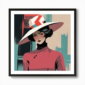 French woman 2 Art Print