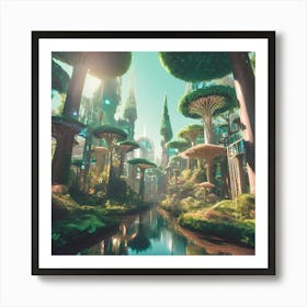 My Future City Art Print