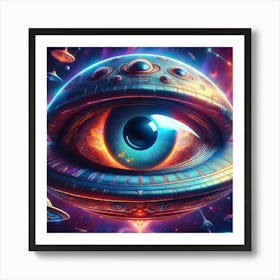 Alien Eye 1 Art Print