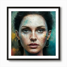 Portrait Of A Woman 64 Art Print